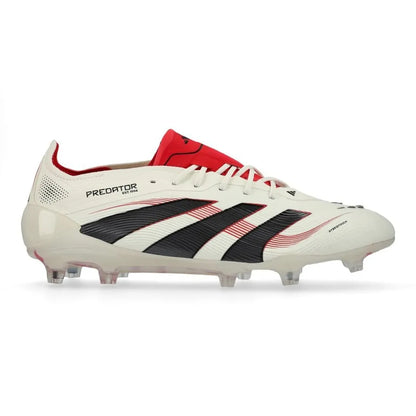 ADIDAS PREDATOR ELITE FG CHAMPAGNE - BLANC/NOIR