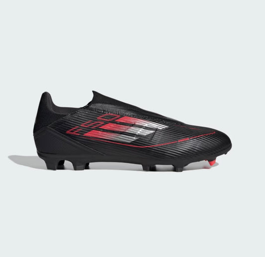 adidas F50 sans lacet Elite FG Noir Rouge