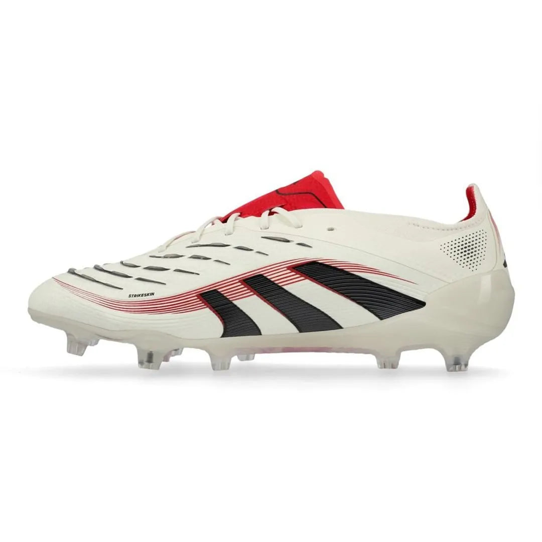 ADIDAS PREDATOR ELITE FG CHAMPAGNE - BLANC/NOIR