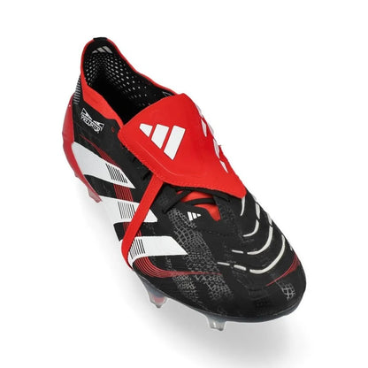 ADIDAS PREDATOR ELITE- NOIR/BLANC/ROUGE ÉDITION LIMITÉE