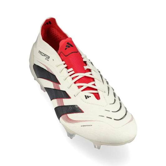 ADIDAS PREDATOR ELITE FG CHAMPAGNE - BLANC/NOIR