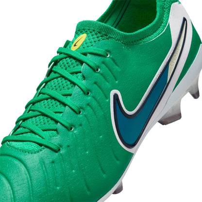 Nike Tiempo Legend 10 Elite FG vert blanc